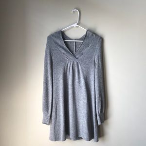 Grey Sweater Dress from Anthropologie
